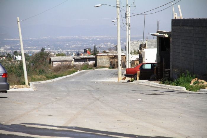 Saltillo: Pavimenta Municipio calles en nuevo Progreso
