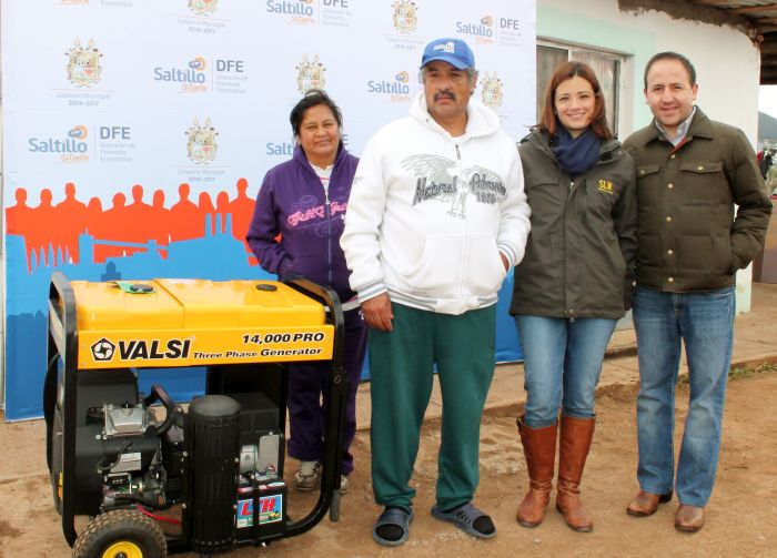 Saltillo: Recibe don Seferino planta de luz
