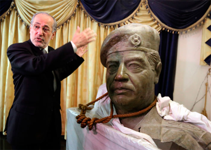 Ofrecen hasta siete mdd para comprar soga con la que se ejecutó a Hussein