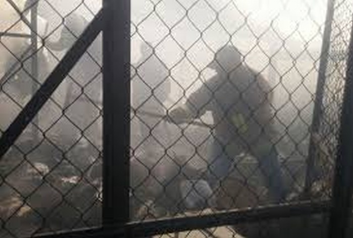 Se incendia almacén  de la Secretaría de Salud en Chilpancingo