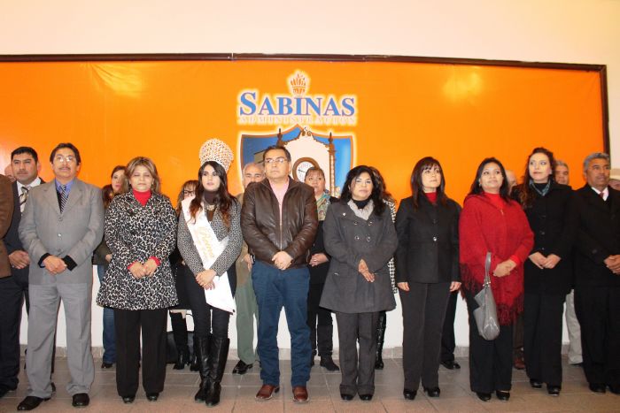 Sabinas: Conmemoran aniversario de la Constitución Política Mexicana