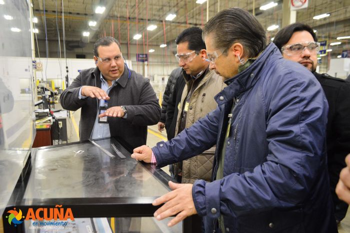 Acuña: Preside Lenin Pérez  programa: “Presidente en tu Empresa” en “ALCOA Fastening Systems”.