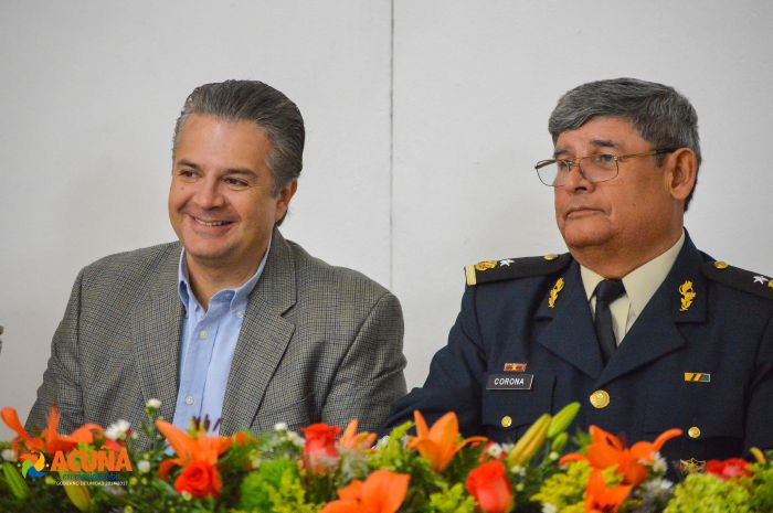 Acuña: Festejan autoridades civiles y militares 102 años de la integración del ejército mexicano.