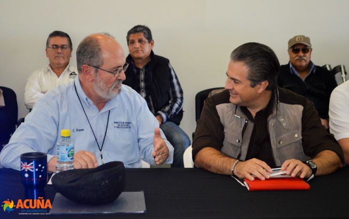 Acuña sede de reunión ambiental binacional 20-20.