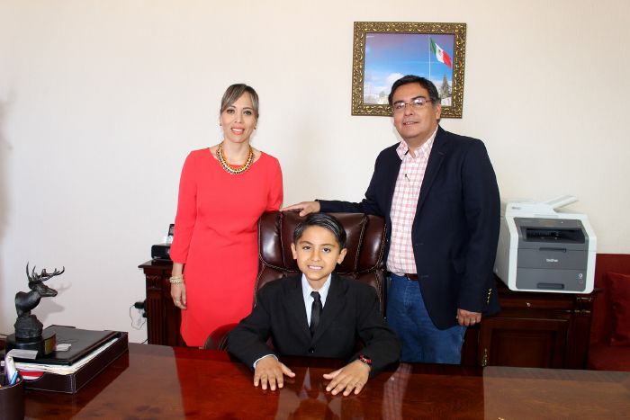 Sabinas: Alcalde y Cabildo Infantil a favor del sector educativo y de los niños y niñas