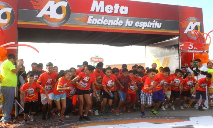 Un éxito carrera 5k “Enciende tu Espíritu” organizada por: DIF Acuña y DIF Estatal.