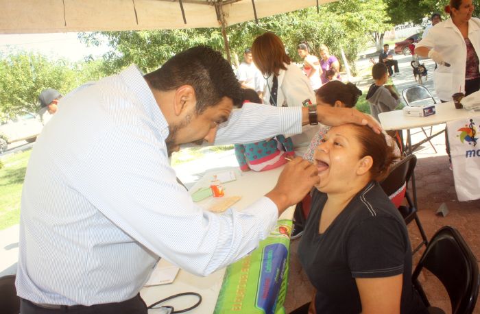 Acuña: Realiza salud municipal brigada multidisciplinaria en fraccionamiento “Cedros”.