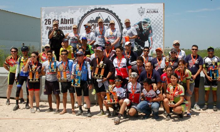Rotundo éxito la carrera “mountain bike 2015” en Acuña.