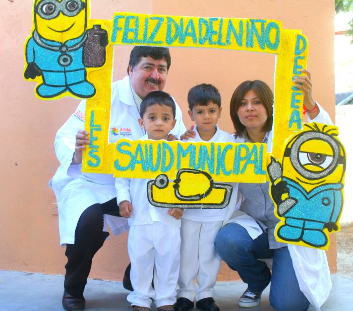 Inician “la semana de salud municipal del niño” en Acuña.