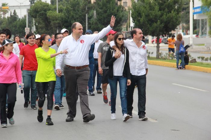 Saltillo: Se activa la ciudad con Jericó Abramo Masso, candidato a Diputado Federal por el Distrito VII