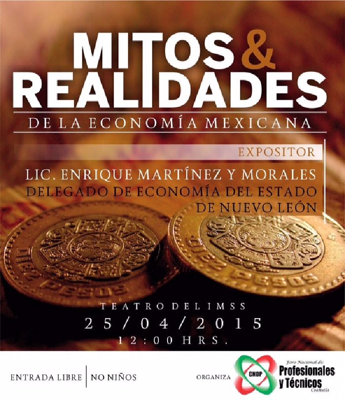 “Mitos y Realidades” Enrique Martínez y Morales 