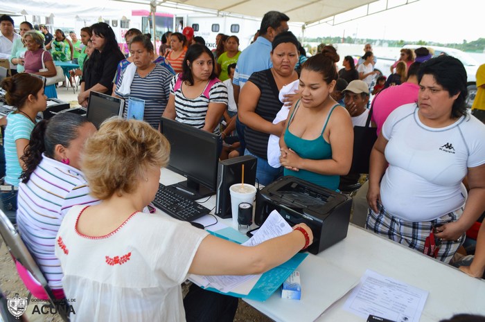 Acuña: Realizan dependencias macrobrigada en colonia “Altos de Santa Teresa”.