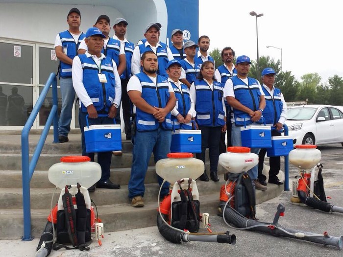 Lleva Salud brigadas de fumigación a todo Saltillo
