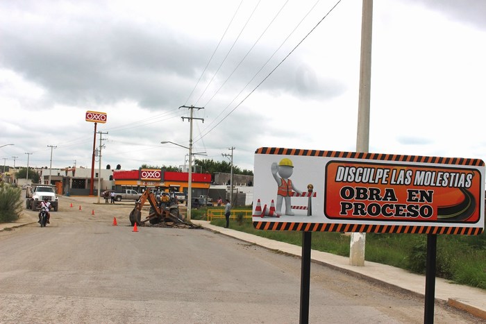 Sabinas: Aplicaran pavimento de concreto hidráulico en la calle Sabinal