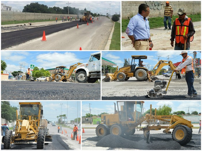  Acuña: Continúa obras públicas con programa intensivo de recarpeteo y bacheo.