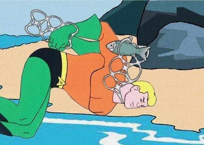 Aquaman nuevamente es el Superhéroe que más virus conlleva en Internet