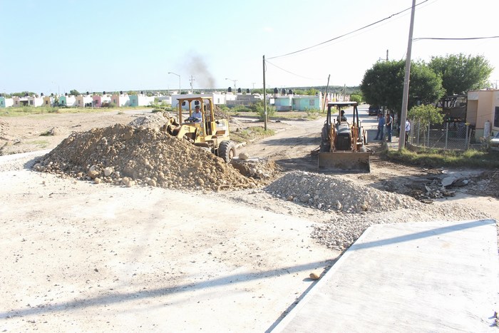 Se mejoran vialidades en Sabinas Coahuila