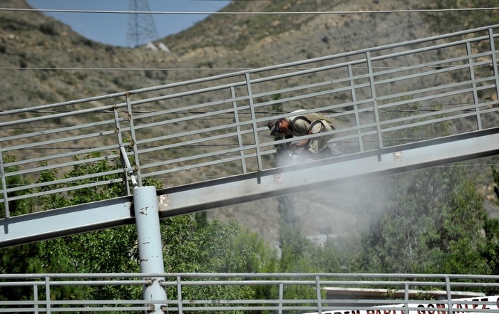 Saltillo: Construyen puente peatonal en Cerro del Pueblo 
