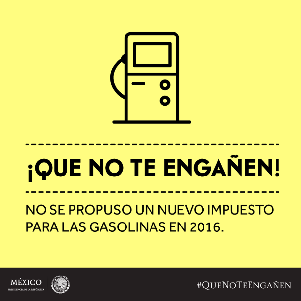 Descarta Hacienda nuevos impuestos a las gasolinas en 2016