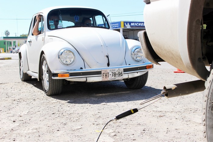 Buena respuesta a la verificación vehicular en Sabinas Coahuila