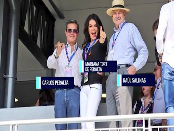 Raúl Salinas reaparece en Fórmula 1 para apoyar al 'Checo' Pérez