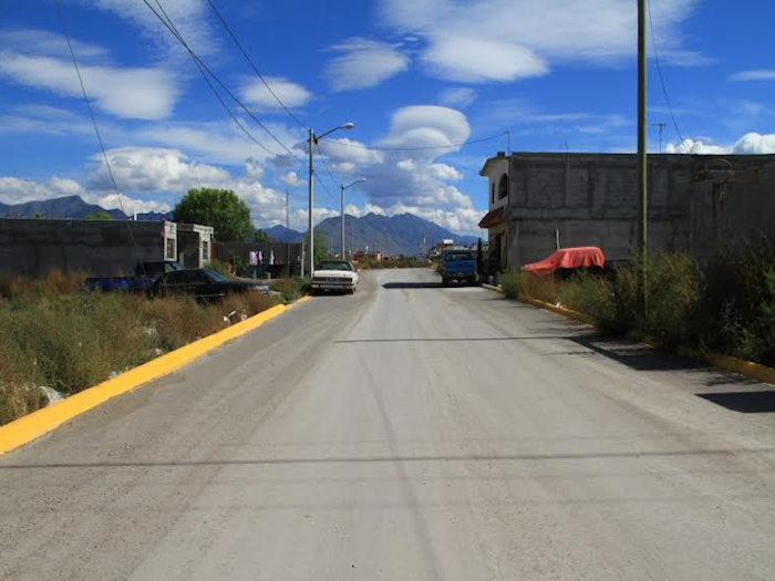 Pavimenta Municipio 5 calles en la Gaspar Valdez