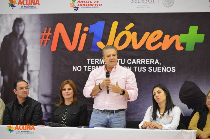 Acuña: Inicia Alcalde Lenin Pérez red de apoyo integral: “ni un joven más”.