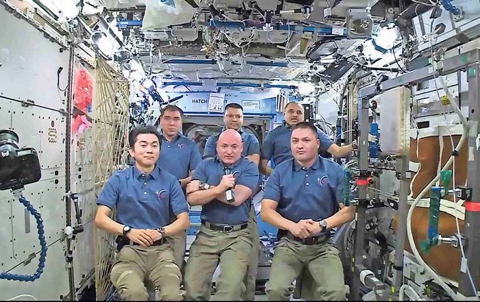 Celebra Estación Espacial 15 años de presencia humana