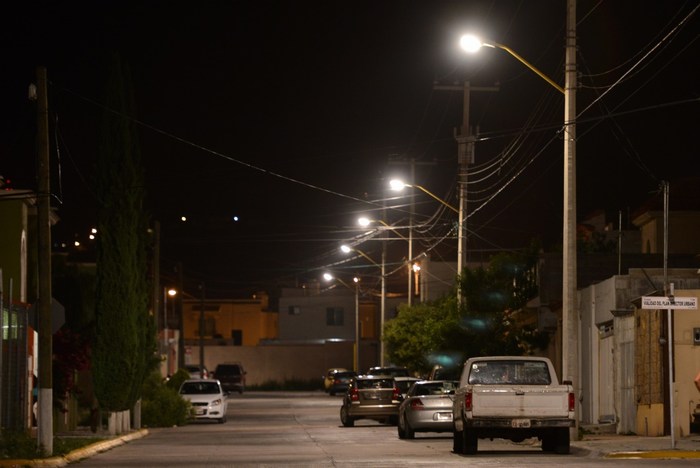 Avanza renovación de alumbrado en Saltillo 44%
