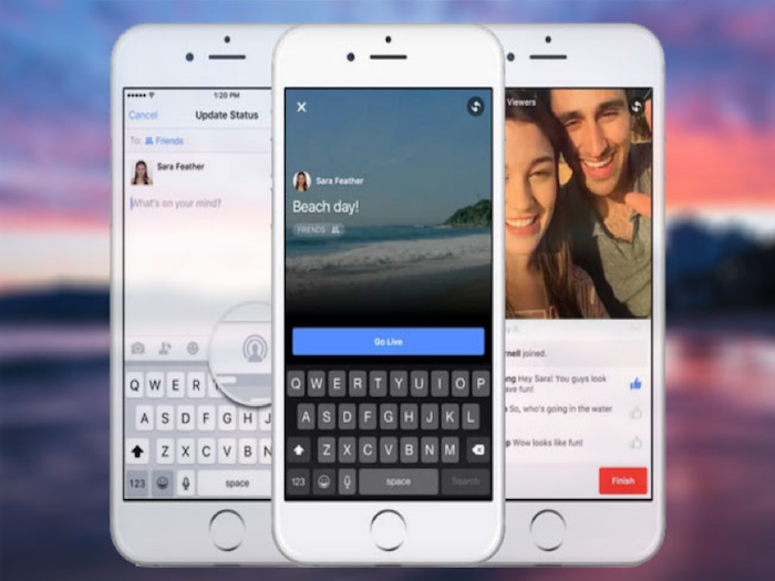 Así será el streaming de vídeo en directo según Facebook