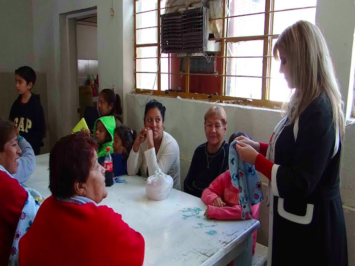 Visita Carolina Morales Iribarren, sectores de Sabinas