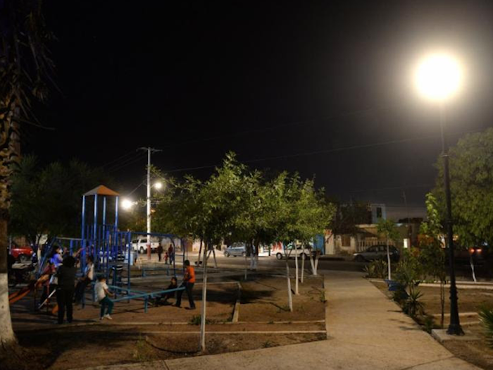 Avanza el proyecto de alumbrado en Saltillo