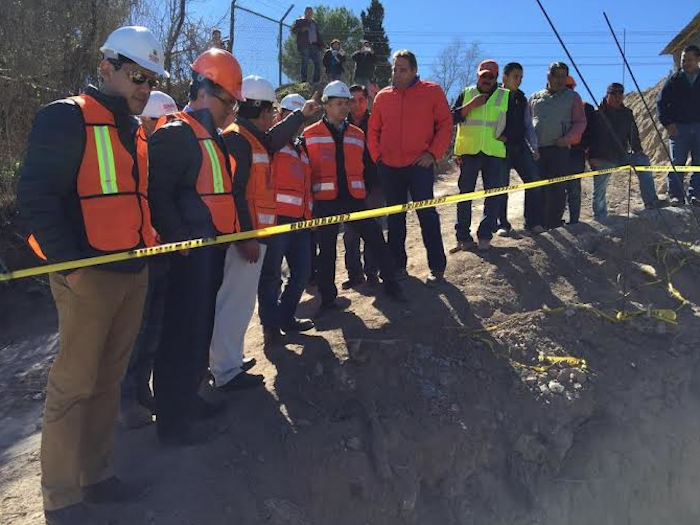 ACUÑA: SUPERVISA ALCALDE OBRAS DE SIMAS.
