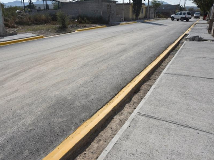 Saltillo: A punto de terminar obra pública en Puerto de Flores