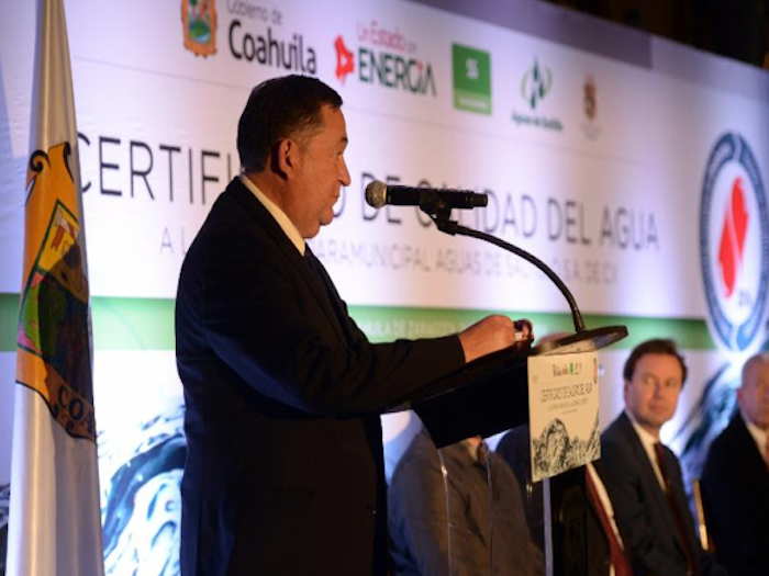 Reconoce Gobierno del Estado a Saltillo por manejo de agua