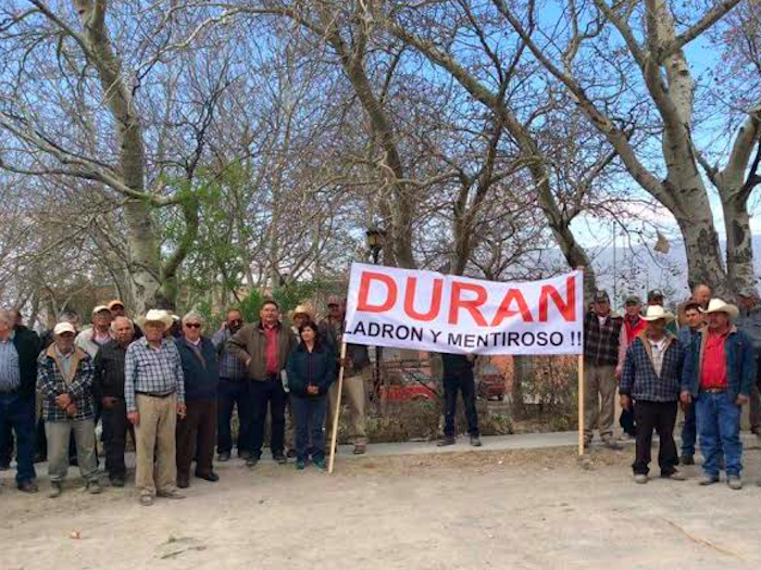 Sin vergüenza Alcalde de Arteaga Coahuila