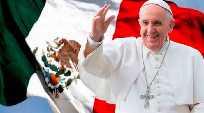 El papa Francisco se despide de México en Ciudad Juárez
