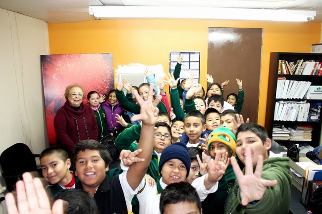 Sabinas: La escuela  “Club de Leones” visito la Presidencia Municipal