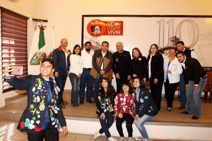 Sinergia entre Gobierno Municipal de Sabinas y Club Rotario
