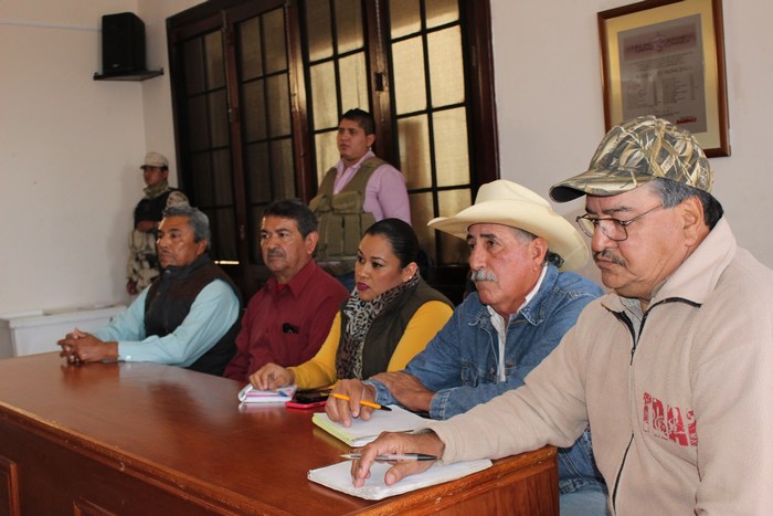Sabinas: Reunión de Seguridad con Ejidatarios
