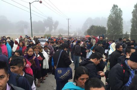 Papa lleva su mensaje al estado más pobre y menos católico de México