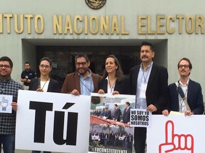 Buscan independientes al Constituyente apoyo ciudadano