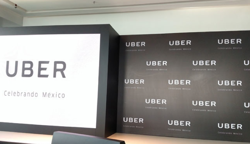 México el tercer país con más viajes en Uber en todo el mundo.