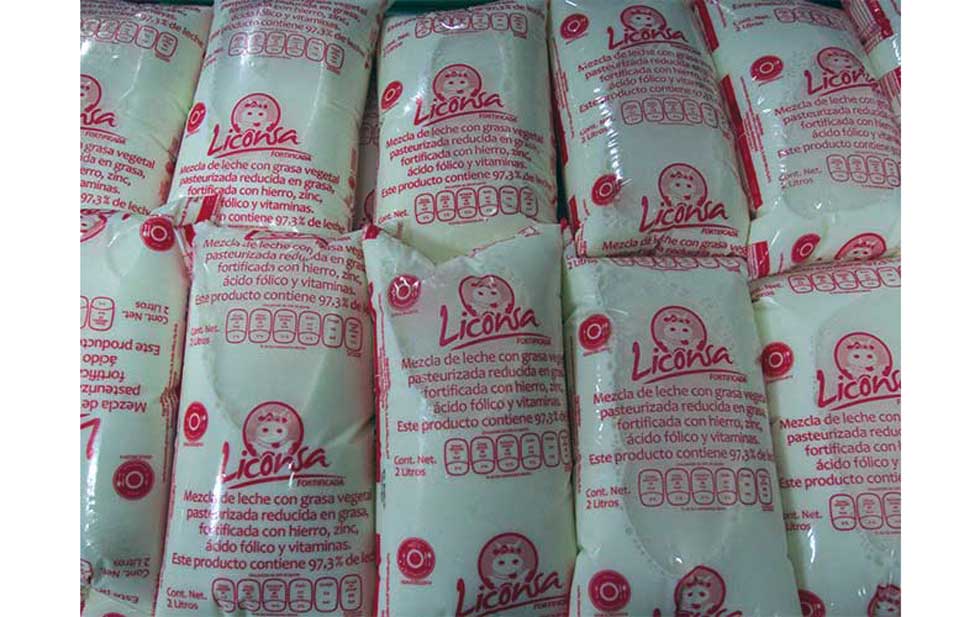 Leche Liconsa costará un peso en 11 estados