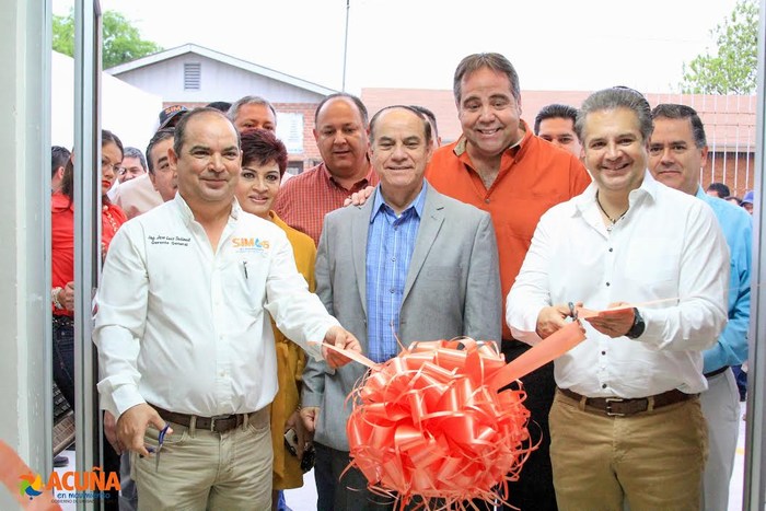 Acuña: Inaugura simas oficina y almacén, que se suman a la modernización de la paramunicipal