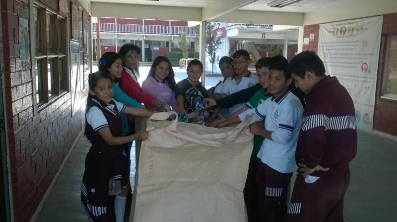 Reciclan más de 3 toneladas de aluminio estudiantes de Saltillo