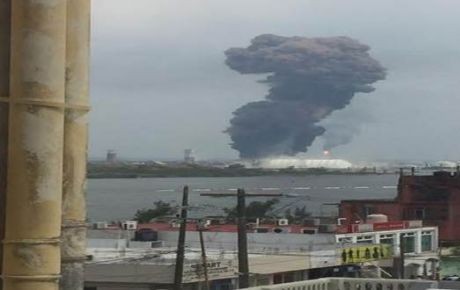 Explota planta de Pemex en Coatzacoalcos; hay 30 heridos
