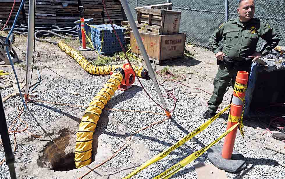 Hallan otro narcotúnel entre México y EU