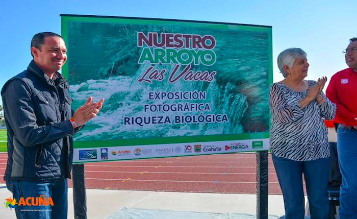 ACUÑA: INAUGURAN LA EXPOSICIÓN “NUESTRO ARROYO LAS VACAS”
