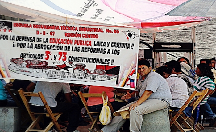 No tenemos prisa por iniciar diálogo, dice CNTE a Osorio Chong